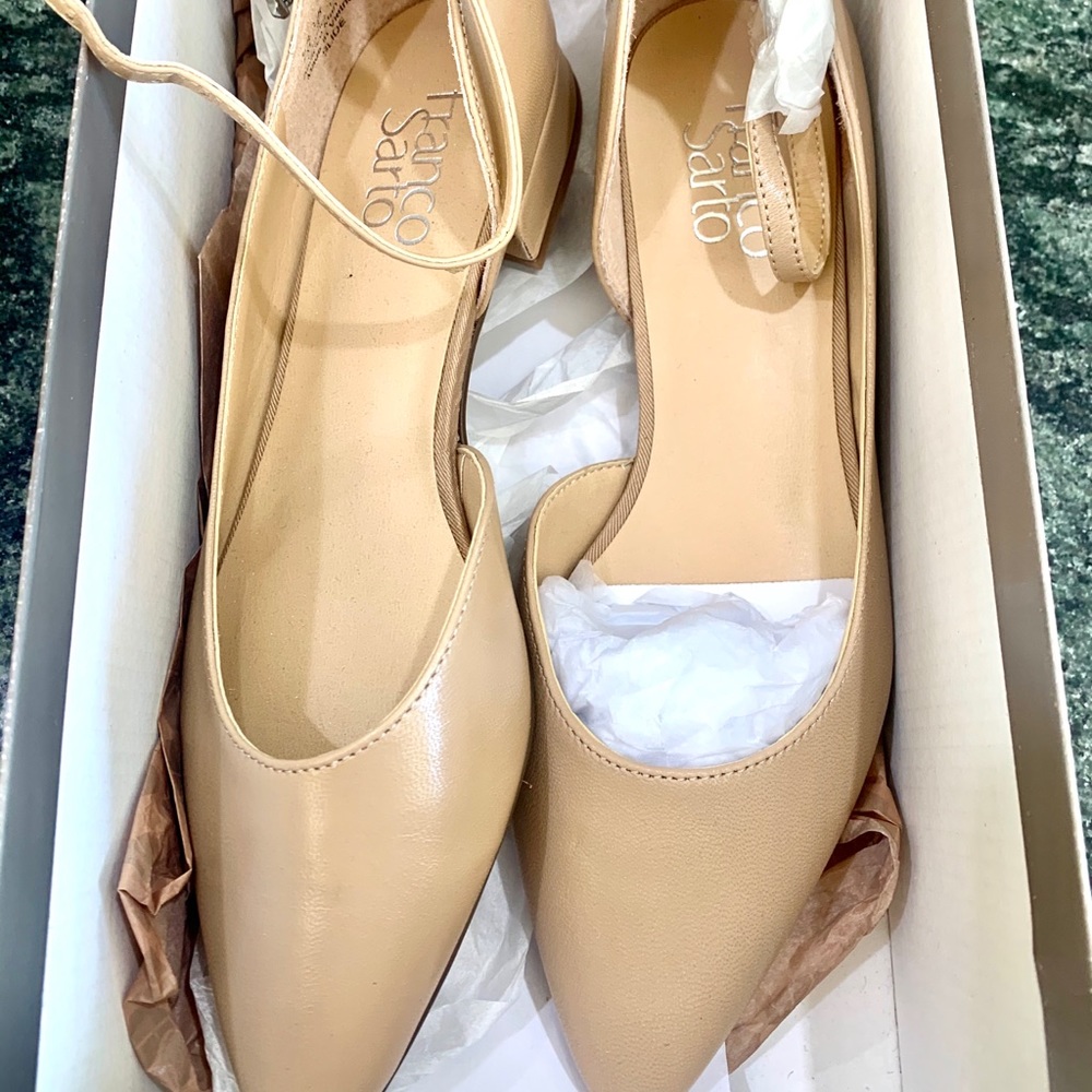 Franco sarto leather flats